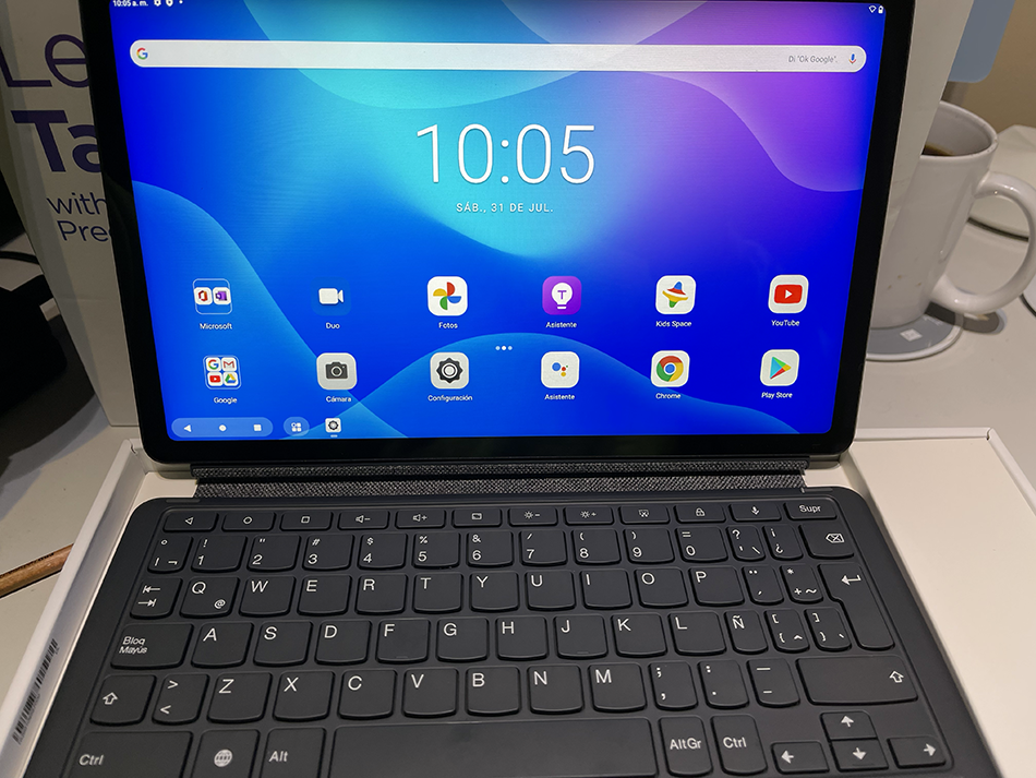 Tablet Lenovo Tab P11 Con Lapiz Y Teclado